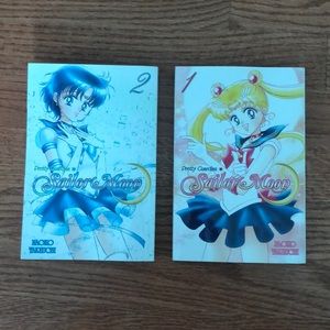 Sailor moon books 1&2